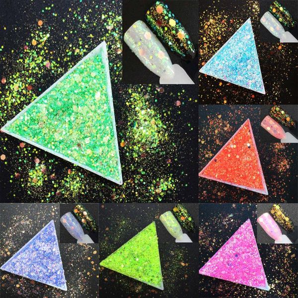 nail glitter 10g/pack, mix hexagon shapes sequins, iridescent rainbow shining color slices 3d art glitters paillettes, Silver;gold
nail glitter 10g/pack, mix hexagon shapes sequins, iridescent rainbow shining color slices 3d art glitters paillettes, Silver;gold