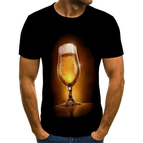 men's summer 3d t-shirt beer time short sleeve round neck fashion printing fun casual streetwear t-shirts, White;black
men's summer 3d t-shirt beer time short sleeve round neck fashion printing fun casual streetwear t-shirts, White;black
