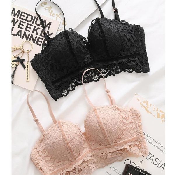 bras sets lace bra women seamless embroidery bralette wireless breathable underwear hollow out small cup girls lingerie set, Red;black
bras sets lace bra women seamless embroidery bralette wireless breathable underwear hollow out small cup girls lingerie set, Red;black