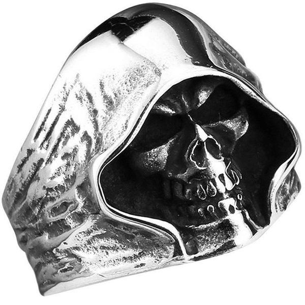 wedding rings fashion men skeleton guy punk style retro grim reaper skull 316l biker delivery drop, Slivery;golden
wedding rings fashion men skeleton guy punk style retro grim reaper skull 316l biker delivery drop, Slivery;golden
