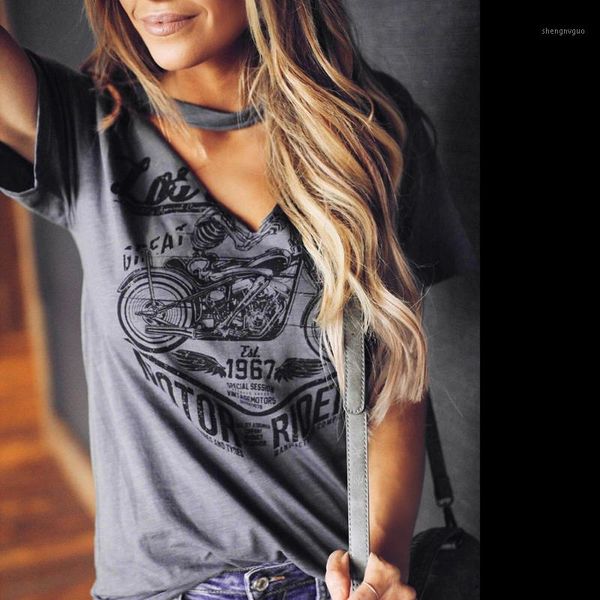 women blouses summer shirts fashion short sleeve choker deepth v neck blouse stylish print #15 women's &, White
women blouses summer shirts fashion short sleeve choker deepth v neck blouse stylish print #15 women's &, White