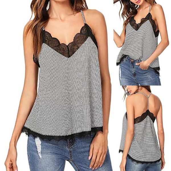 women's sleepwear womens case pajamas allure appeal underwear lace stitching camisole plaid sleeveless, Black;red
women's sleepwear womens case pajamas allure appeal underwear lace stitching camisole plaid sleeveless, Black;red