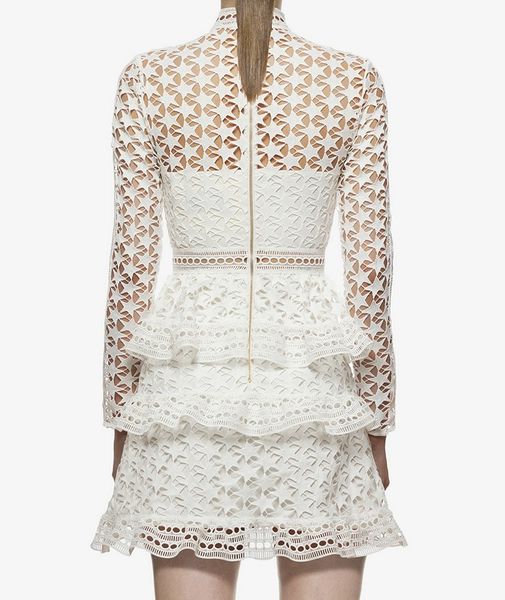 blue lace long sleeve new autumn spring women dresses white 3 layers ruffless mini short runway dress fashion party, Black;gray
blue lace long sleeve new autumn spring women dresses white 3 layers ruffless mini short runway dress fashion party, Black;gray