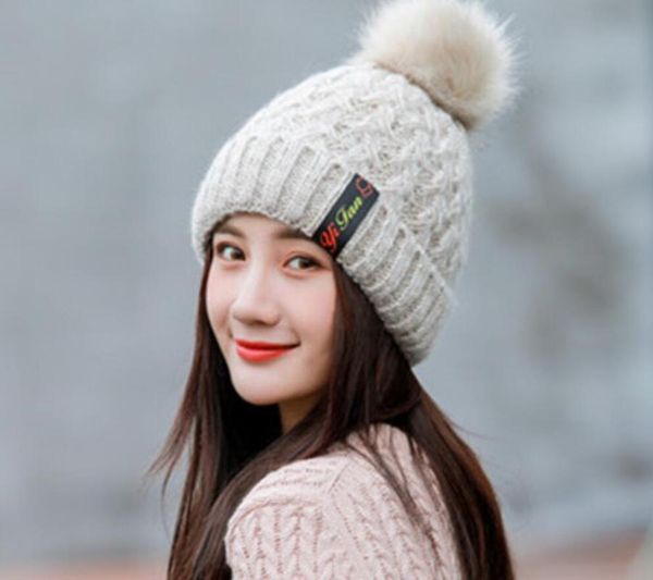 beanie/skull caps ball cap pom poms winter hat for women knitted girl beanies thick warm female girls pompom, Blue;gray
beanie/skull caps ball cap pom poms winter hat for women knitted girl beanies thick warm female girls pompom, Blue;gray