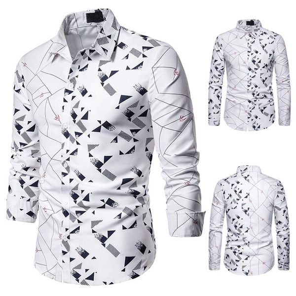 about a man's shirt and spell characteristics of men's fashion leisure pattern design s105 lapel long sleeve casual shirts, White;black
about a man's shirt and spell characteristics of men's fashion leisure pattern design s105 lapel long sleeve casual shirts, White;black