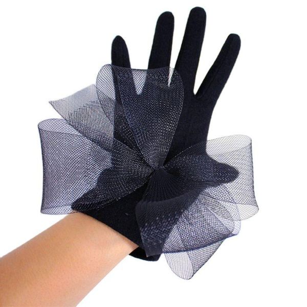 five fingers gloves wool female big flower 22cm short style black white autumn winter elastic mesh laceness fashion women wym01, Blue;gray
five fingers gloves wool female big flower 22cm short style black white autumn winter elastic mesh laceness fashion women wym01, Blue;gray