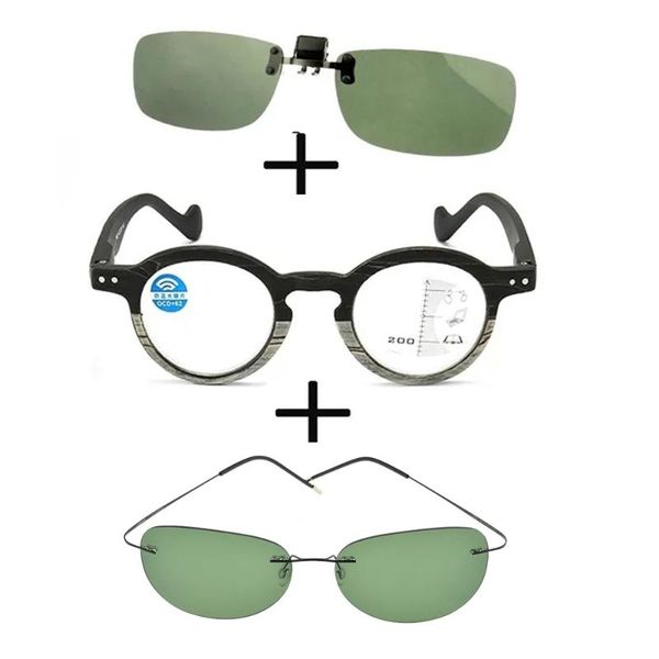 sunglasses 3pcs progressive multifocal far and near reading glasses for men women + alloy polarized pilot clip, White;black
sunglasses 3pcs progressive multifocal far and near reading glasses for men women + alloy polarized pilot clip, White;black