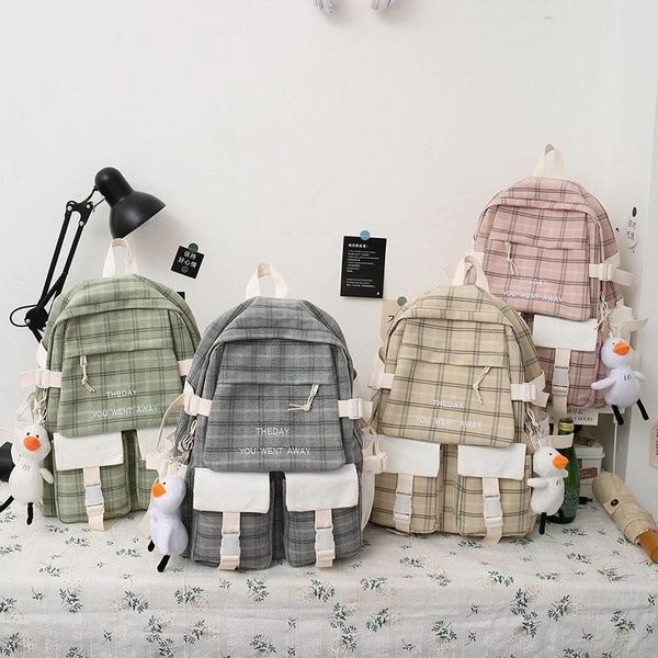 school bags plate canvas women backpack harajuku girl schools trend cute women's college student big
school bags plate canvas women backpack harajuku girl schools trend cute women's college student big