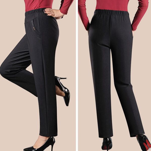 women's pants & capris plus size 5xl mom 2021 stripe colors high waist casual women trousers elastic loose straight spring and autumn, Black;white
women's pants & capris plus size 5xl mom 2021 stripe colors high waist casual women trousers elastic loose straight spring and autumn, Black;white