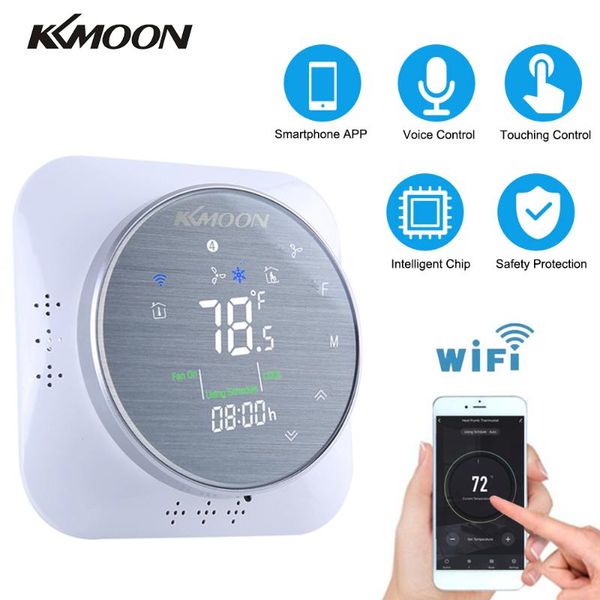 smart home control kkmoon wifi programmable heating/cooling termostat ac/dc 24v temperature regulator connection room controller
smart home control kkmoon wifi programmable heating/cooling termostat ac/dc 24v temperature regulator connection room controller