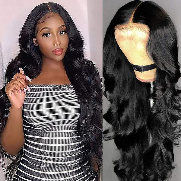 lx brand long loose body wave wigs pre plucked with baby hair high temperature fiber wigs synthetic lace front wig for womenfactory direct, Black
lx brand long loose body wave wigs pre plucked with baby hair high temperature fiber wigs synthetic lace front wig for womenfactory direct, Black