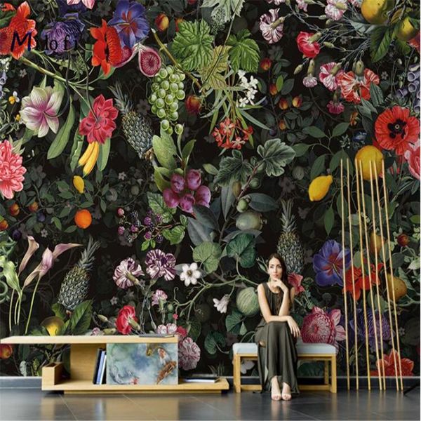 wallpapers milofi american hand-painted garden flower fruit mural living room sofa tv background wall paper custom covering
wallpapers milofi american hand-painted garden flower fruit mural living room sofa tv background wall paper custom covering