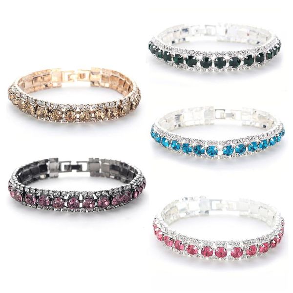 link, chain kpop women's tennis bracelet luxury multicolor zircon crystal bracelets for women wholesale jewelry gift, Black
link, chain kpop women's tennis bracelet luxury multicolor zircon crystal bracelets for women wholesale jewelry gift, Black