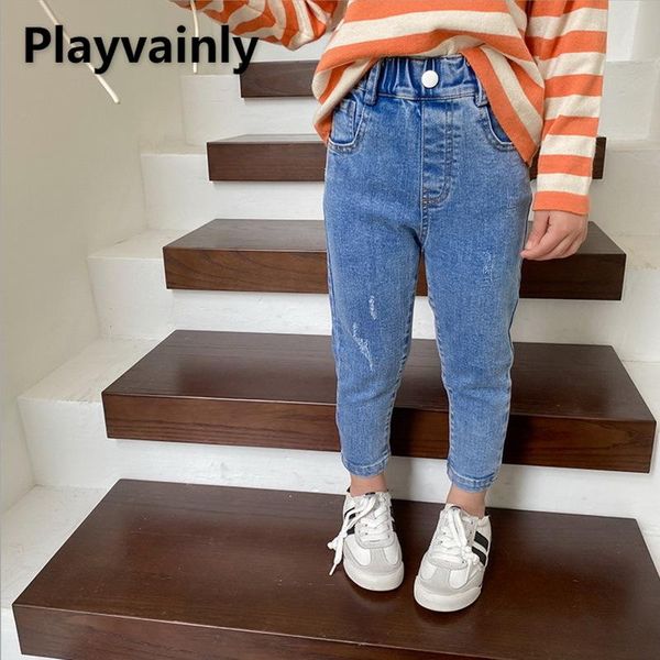 girls jeans high waist fashion tight denim pants long trousers children clothes 1-7y e100103, Blue
girls jeans high waist fashion tight denim pants long trousers children clothes 1-7y e100103, Blue
