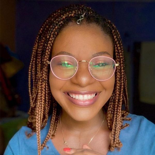 fashion sunglasses frames gold pink glasses women metal optical for small round transparent eyeglasses anti-blue light lens, Black
fashion sunglasses frames gold pink glasses women metal optical for small round transparent eyeglasses anti-blue light lens, Black