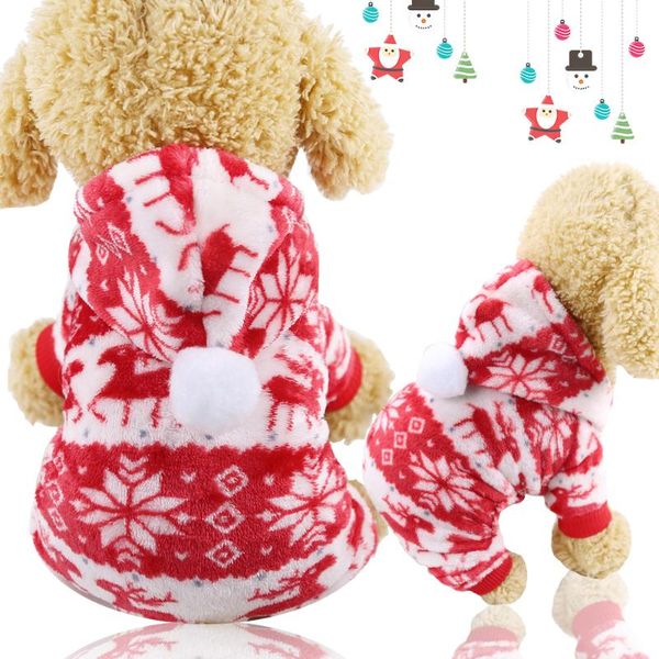 dog apparel four-legged clothes plus velvet flannel christmas red elk festival cat pet autumn and winter warm
dog apparel four-legged clothes plus velvet flannel christmas red elk festival cat pet autumn and winter warm