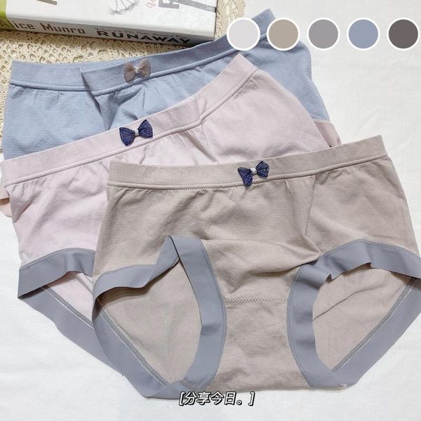 women's panties 2021 underwear solid color fashion bow comfort briefs mid waist seamless soft underpants female lingerie, Black;pink
women's panties 2021 underwear solid color fashion bow comfort briefs mid waist seamless soft underpants female lingerie, Black;pink
