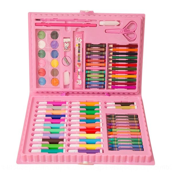 HkM 86 piece children's washable pens art watercolor crayon 86 piece children's painting washable art painting set brushstationery brush, Black;red
HkM 86 piece children's washable pens art watercolor crayon 86 piece children's painting washable art painting set brushstationery brush, Black;red