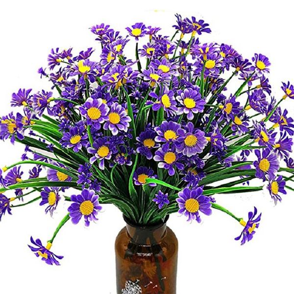 decorative flowers & wreaths 7 forks artificial daisies fake garden shrubs decor, faux plastic greenery indoor outside hanging for wedding h
decorative flowers & wreaths 7 forks artificial daisies fake garden shrubs decor, faux plastic greenery indoor outside hanging for wedding h