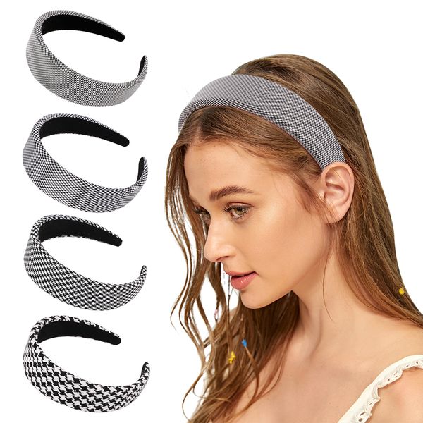 fashion pland hairbands turban padded sponge headband bezel for women girls hairband headbands hair accessories, Silver
fashion pland hairbands turban padded sponge headband bezel for women girls hairband headbands hair accessories, Silver