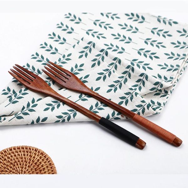 forks japanese style wooden fork household tableware children utensil (black thread)
forks japanese style wooden fork household tableware children utensil (black thread)