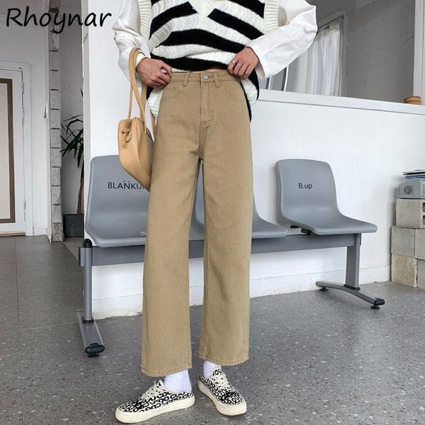 women's jeans women pure khaki vintage full-length harajuku stylish high waist loose casual all-match simple female ulzzang streetwear, Blue
women's jeans women pure khaki vintage full-length harajuku stylish high waist loose casual all-match simple female ulzzang streetwear, Blue
