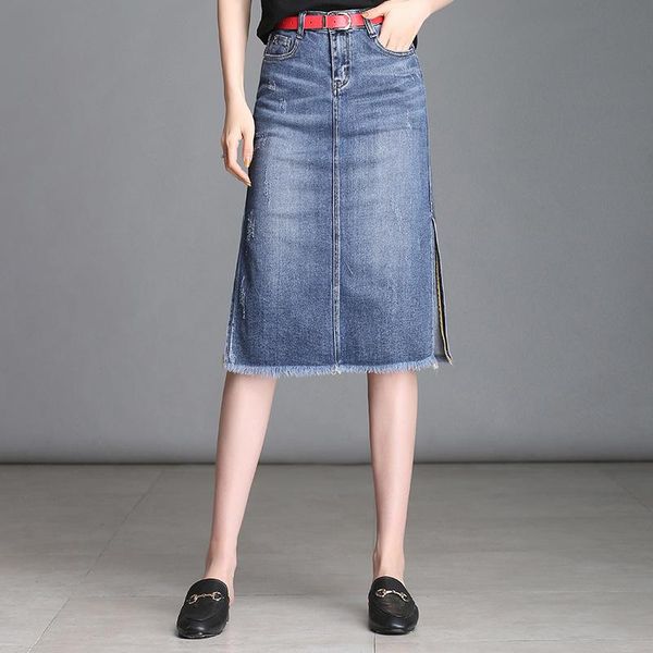 skirts 2021 spring & summer korean high waist thin fringed denim skirt simple casual women a-line package hip, Black
skirts 2021 spring & summer korean high waist thin fringed denim skirt simple casual women a-line package hip, Black