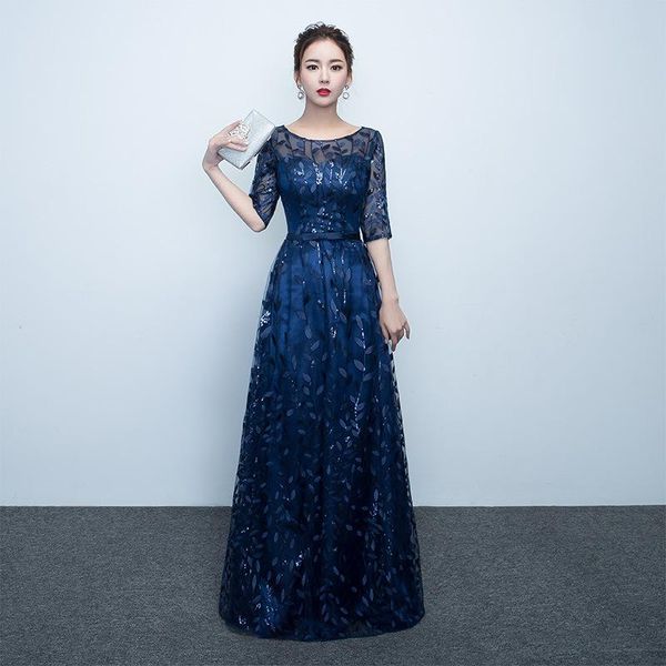 ethnic clothing solid sequins leaf mesh celebrity embroidery banquet dress bownot belt floor length cheongsam lace o-neck pleated vesti, Red
ethnic clothing solid sequins leaf mesh celebrity embroidery banquet dress bownot belt floor length cheongsam lace o-neck pleated vesti, Red