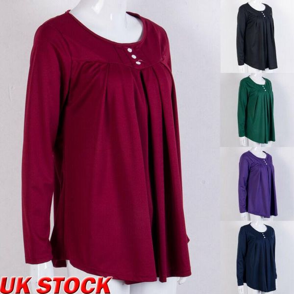 women summer casual ladies blouse loose baggy stretch tunic long button shirts sheer black red green women's blouses &, White
women summer casual ladies blouse loose baggy stretch tunic long button shirts sheer black red green women's blouses &, White