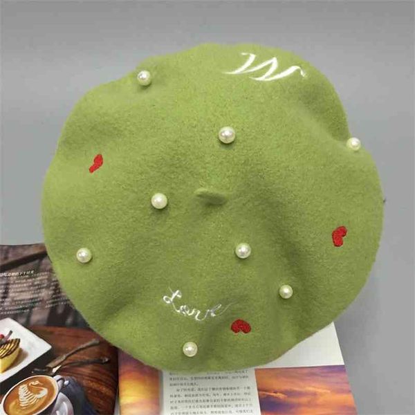 japan soft sister embroidery letters hats pearl wool beret women painter cap baked wheat cake warm buds hat girl winter love 210429, Blue;gray
japan soft sister embroidery letters hats pearl wool beret women painter cap baked wheat cake warm buds hat girl winter love 210429, Blue;gray