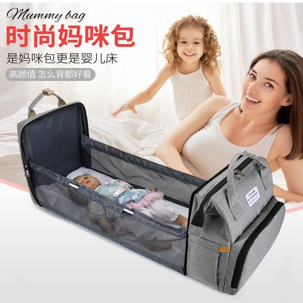 portable mammy bag foldable double backpack multi-fuction large capacity baby bed lightweight nappy colorful diaper bags
portable mammy bag foldable double backpack multi-fuction large capacity baby bed lightweight nappy colorful diaper bags
