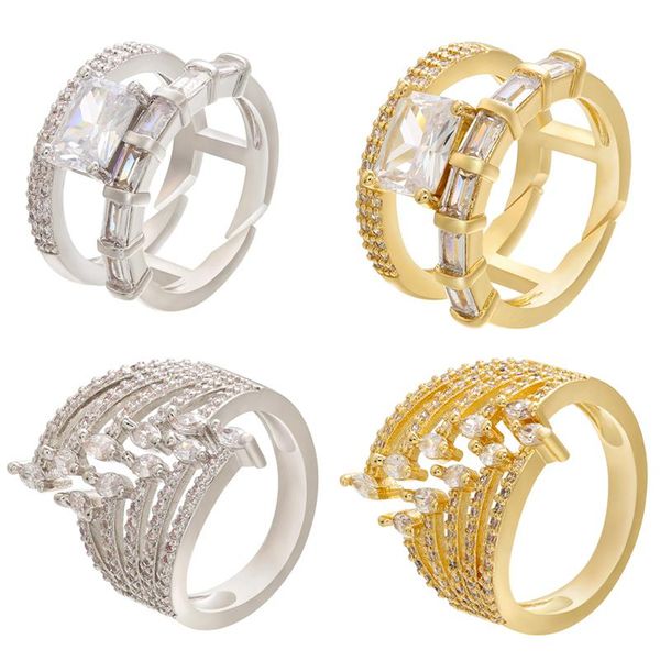 gold/silver color women rings luxury cz crystal adjustable for women/men wedding ring jewelry model:vj28 cluster, Golden;silver
gold/silver color women rings luxury cz crystal adjustable for women/men wedding ring jewelry model:vj28 cluster, Golden;silver