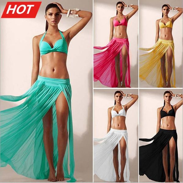 bikini women beach cover up 2021 summer swimwear pareo long skirt beachwear sundress swimsuit women's, White;black
bikini women beach cover up 2021 summer swimwear pareo long skirt beachwear sundress swimsuit women's, White;black