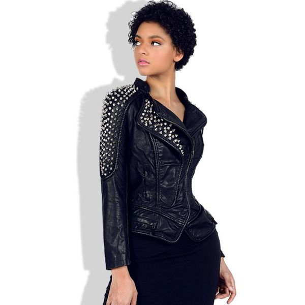 women's leather & faux rosetic punk rivet jacket 2021 women coats brand gothic plus size 6xl pu motorcycle oversized jackets coat black
women's leather & faux rosetic punk rivet jacket 2021 women coats brand gothic plus size 6xl pu motorcycle oversized jackets coat black