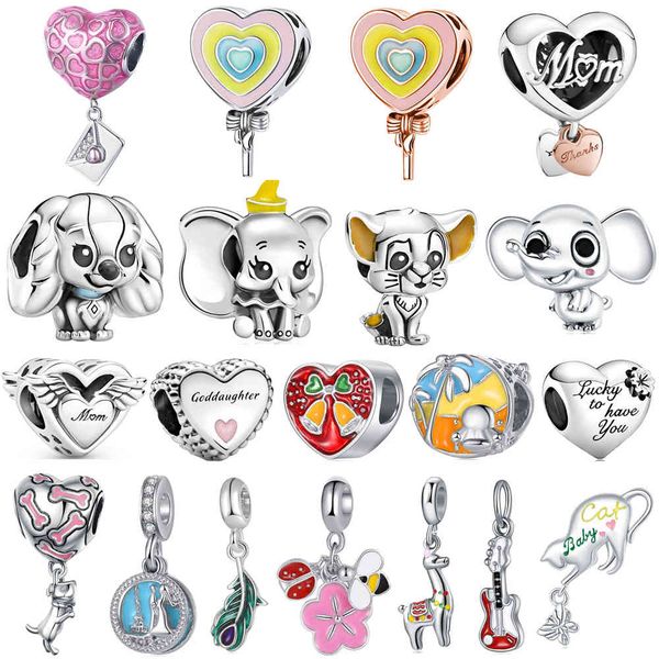 cute dog lollipop feather heart pendant adapting to original pandora charm bracelet necklace lady diy jewelry gifts, Silver
cute dog lollipop feather heart pendant adapting to original pandora charm bracelet necklace lady diy jewelry gifts, Silver