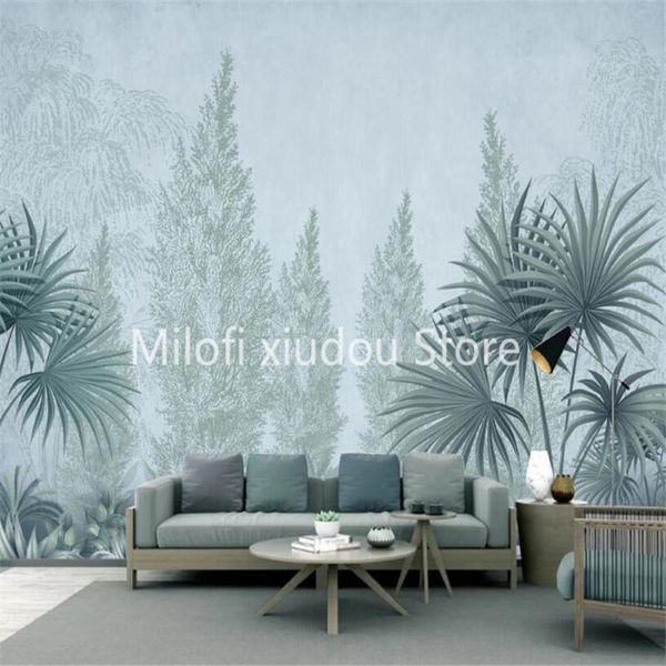 wallpapers milofi custom 3d wallpaper mural hand-painted nordic rainforest plants living room bedroom background wall decorative painting
wallpapers milofi custom 3d wallpaper mural hand-painted nordic rainforest plants living room bedroom background wall decorative painting