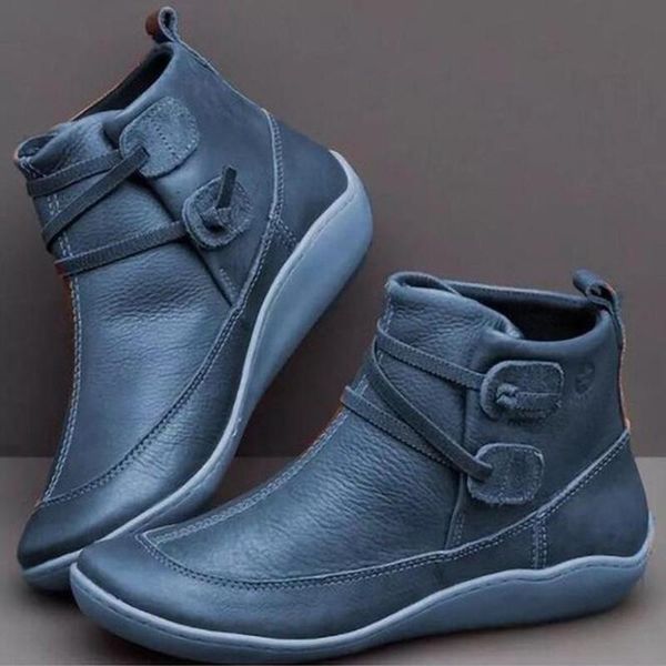 women flat shoes round head low heel boots casual mujer female leather plus size 35-43, Black
women flat shoes round head low heel boots casual mujer female leather plus size 35-43, Black