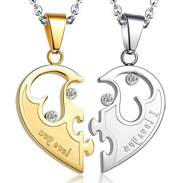 pendant necklaces chain necklace for women bff friendship gift gold silver color couple heart
pendant necklaces chain necklace for women bff friendship gift gold silver color couple heart