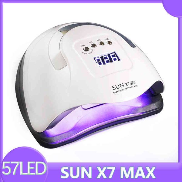 sun x7 max auto upgrade 180w 57led uv potherapy quick dry professional nail gel lamp
sun x7 max auto upgrade 180w 57led uv potherapy quick dry professional nail gel lamp