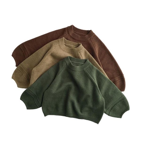 pullover boys and girls autumn knitted sweater mori korean lantern sleeve children bottoming sweaters kids clothes 1-6y, Blue
pullover boys and girls autumn knitted sweater mori korean lantern sleeve children bottoming sweaters kids clothes 1-6y, Blue