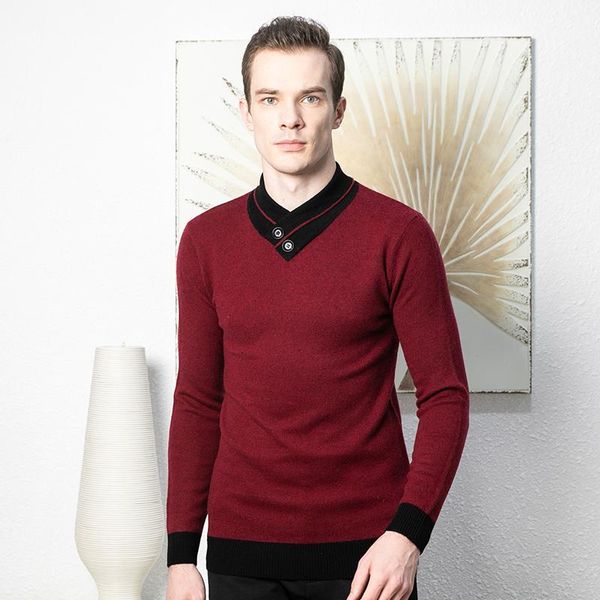 men's sweaters cashmere sweater 2021 winter & autumn 100% wool thick jumper with buttons male fashion mandarin collar warm knitwear, White;black
men's sweaters cashmere sweater 2021 winter & autumn 100% wool thick jumper with buttons male fashion mandarin collar warm knitwear, White;black