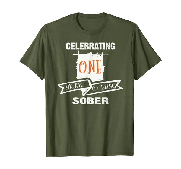 1 Year Clean and Sober First Sobriety Anniversary T-Shirt, Mainly pictures
1 Year Clean and Sober First Sobriety Anniversary T-Shirt, Mainly pictures