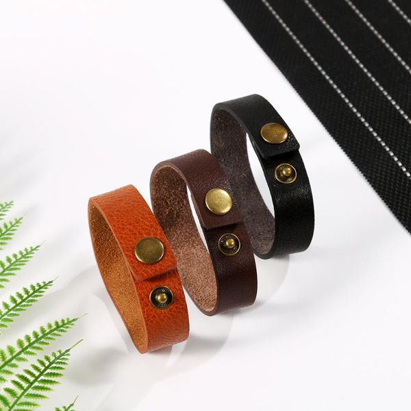 charm bracelets leather bracelet for men jewelry simple black brown soft wristband wrist unisex, Golden;silver
charm bracelets leather bracelet for men jewelry simple black brown soft wristband wrist unisex, Golden;silver