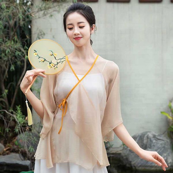 ethnic clothing geskeey women classical practice clothes elegant ancient cloak shirt gauze folk perspective dance costume long slee, Red
ethnic clothing geskeey women classical practice clothes elegant ancient cloak shirt gauze folk perspective dance costume long slee, Red