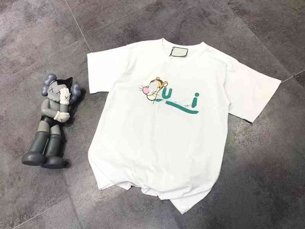 new animation series couple t-shirt men's women's fashion age reduction short sleeve, White
new animation series couple t-shirt men's women's fashion age reduction short sleeve, White