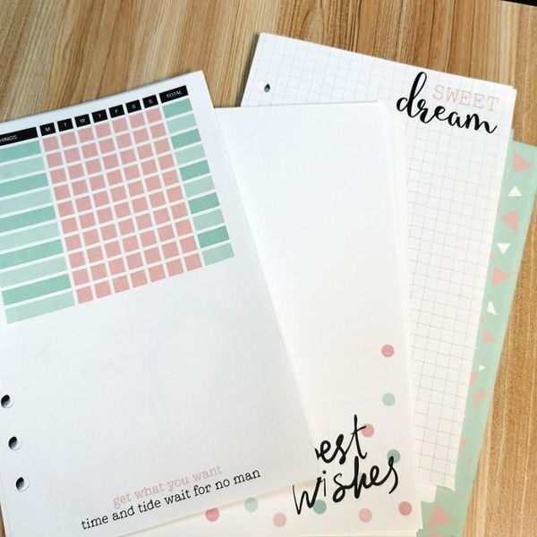 planner inserts a5 spiral notebooks and journals filler paper diary refill color grid blank binder notebook notepads, Purple;pink
planner inserts a5 spiral notebooks and journals filler paper diary refill color grid blank binder notebook notepads, Purple;pink