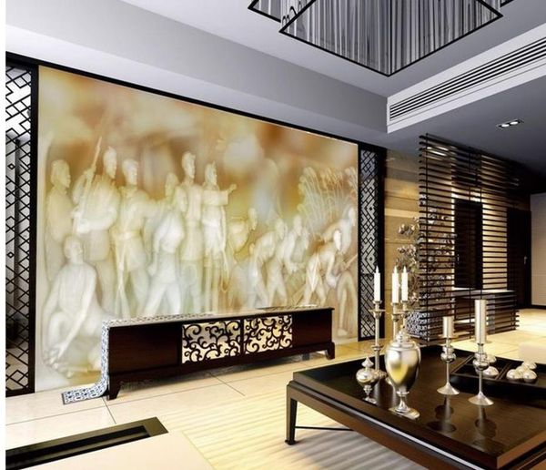 wallpapers 3d murals wallpaper for living room jade tv backdrop relief figures modern home decoration
wallpapers 3d murals wallpaper for living room jade tv backdrop relief figures modern home decoration