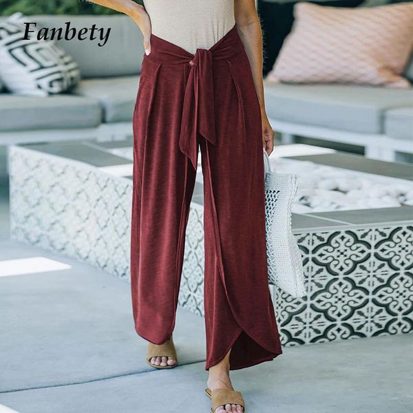 women's pants & capris 2021 women elegant solid vertical all-match pant autumn fashion wide-leg long casual knit belt tie loose trouser, Black;white
women's pants & capris 2021 women elegant solid vertical all-match pant autumn fashion wide-leg long casual knit belt tie loose trouser, Black;white