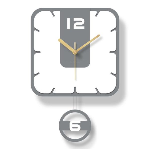 wall clocks square swing clock modern design nordic style living room fashion creative bedroom silent quartz watches
wall clocks square swing clock modern design nordic style living room fashion creative bedroom silent quartz watches