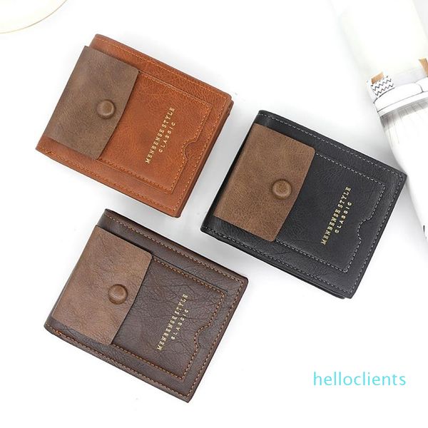 men leather business wallet short male purses money holders man zipper coin bag 2021 gift for wallets, Red;black
men leather business wallet short male purses money holders man zipper coin bag 2021 gift for wallets, Red;black